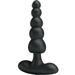 PRETTY LOVE - VIBRADOR ANAL SIDNEY 10 VIBRAÃÃES PRETO